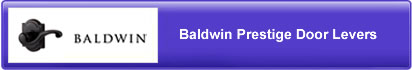 Baldwin Prestige Door Levers